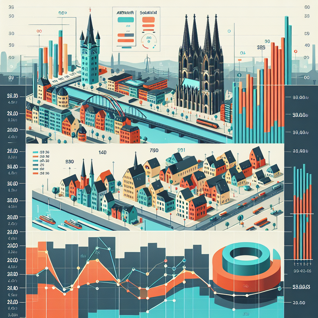 Mietspiegelentwicklung Köln Altstadt-Süd vs. andere Stadtteile